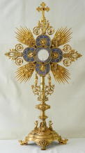 Ornate French Antique Monstrance
